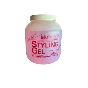 Lekair Protein Conditioning Styling Gel Dry Hair Formula Aloe No Alcohol 5 Lb